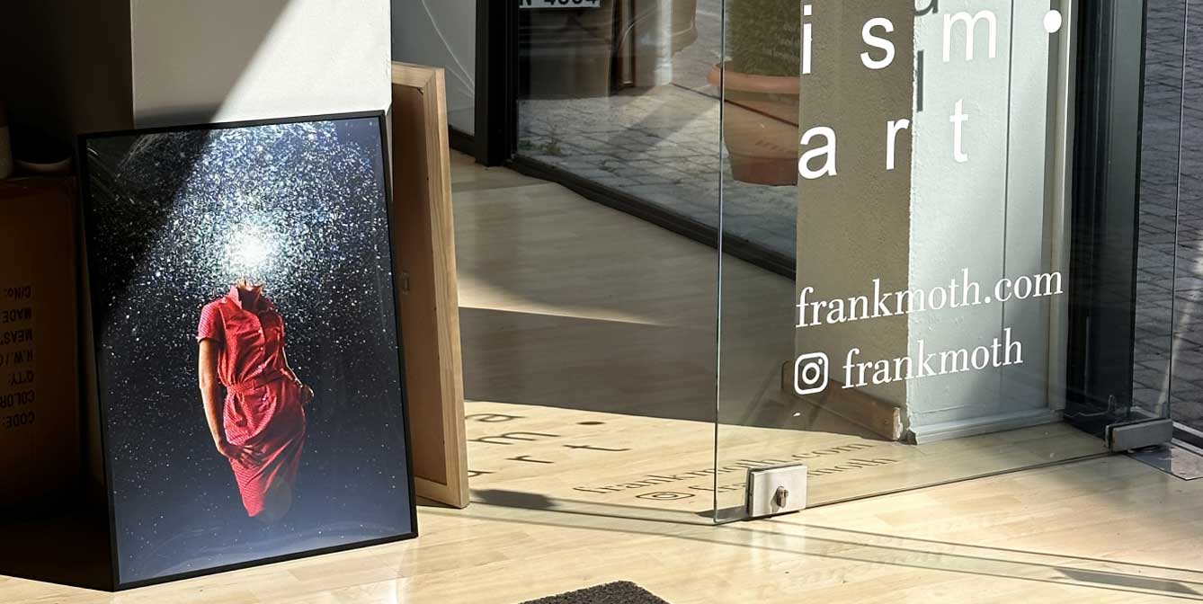 Opera d’arte incorniciata di Frank Moth